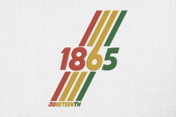 1865 Juneteenth Embroidery Design Review