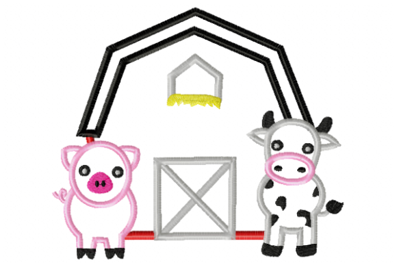 Barn Animals Applique Review