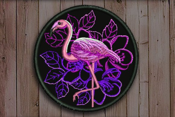 Flamingos in a Circle Embroidery Review