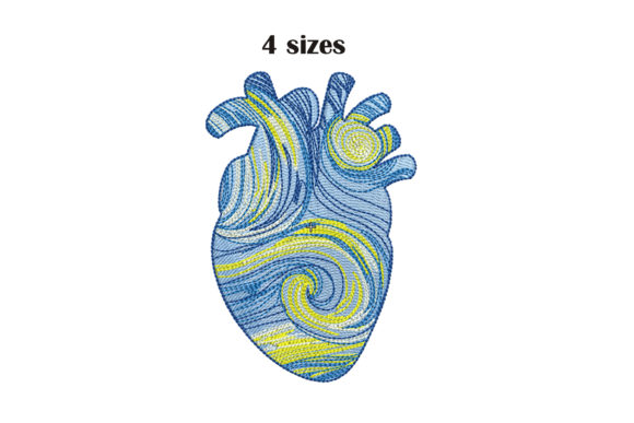 Heart in the Starry Night Embroidery Review