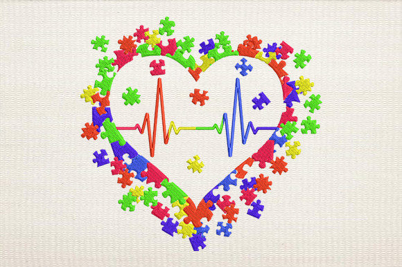 Heartbeat Puzzle LGBT Embroidery Review