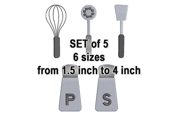 Kitchen Tools Set Embroidery Review