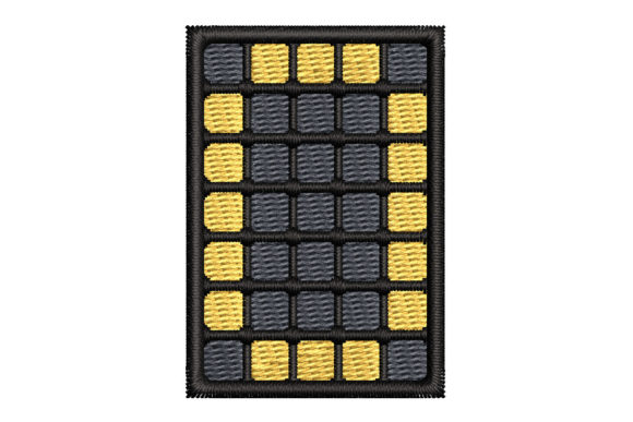 LED Scoreboard Effect Letter O Embroidery Review