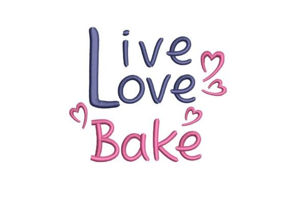 Live Love Bake Kitchen Embroidery Review