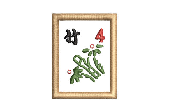 Mahjong Flower Tile Bamboo Review