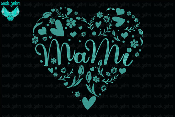 Mami Heart Happy Mother's Day Embroidery Review