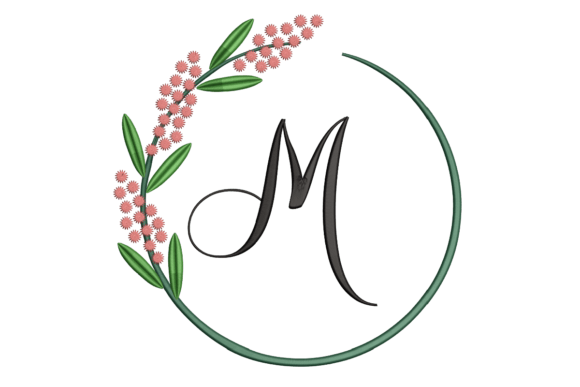 Monogram M Embroidery Design Review