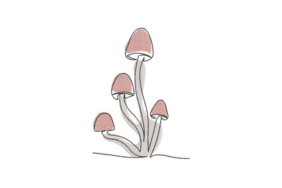 Mushrooms Embroidery Design Review