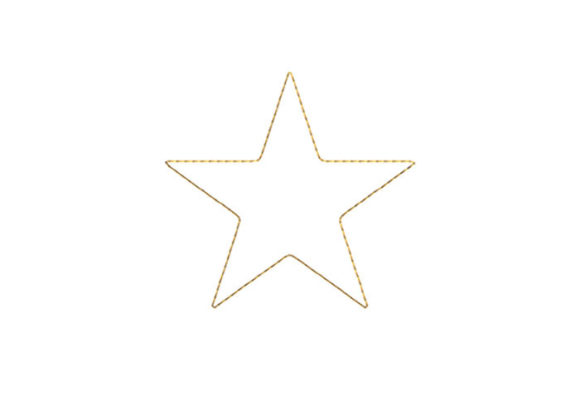 Stars Outline Embroidery Design Review